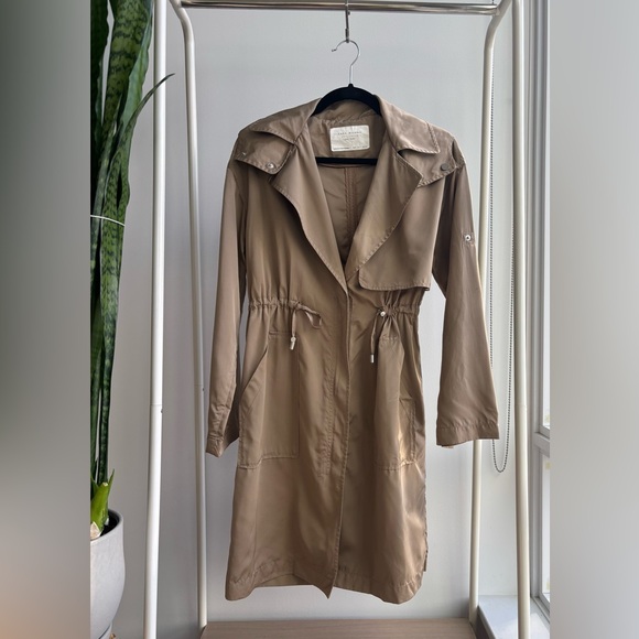 Zara Jackets & Blazers - ZARA | Spring Trench Coat with Detachable Hood
